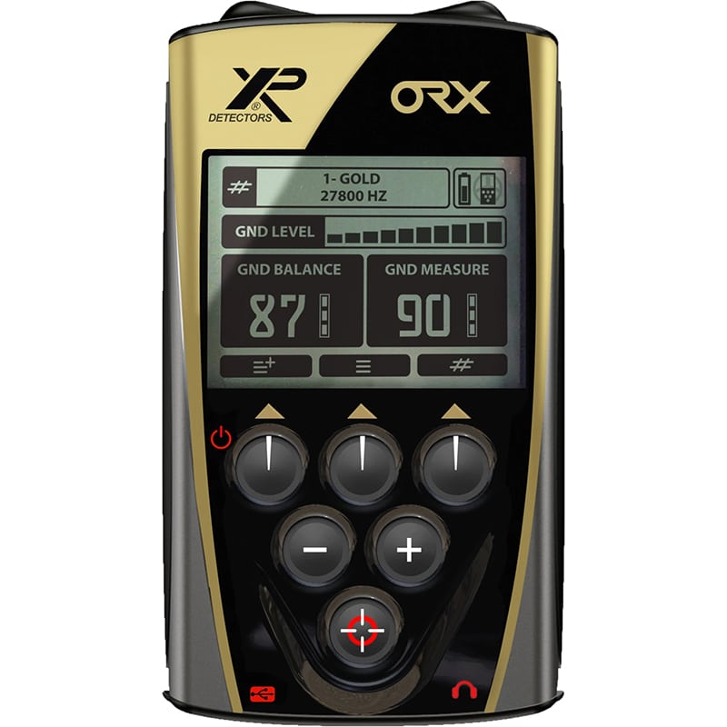 XP ORX Gold Detector - RC - 9.5x5" HF Coil - WS Audio